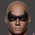 01.jpg Robin Eyes Mask - DC comics Mask - Halloween Cosplay 3D print model