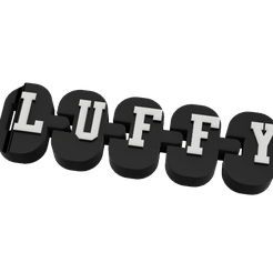 luffy.png STL-Datei SCHLÜSSELANHÄNGER / LUFFY-SCHLÜSSELANHÄNGER (EINTEILIG) BEWEGLICH / GELENKIG kostenlos・Vorlage für den 3D-Druck zum herunterladen