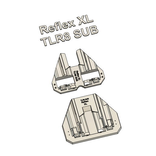 FN Reflex XL TLR8 Sub Split Holster Mold