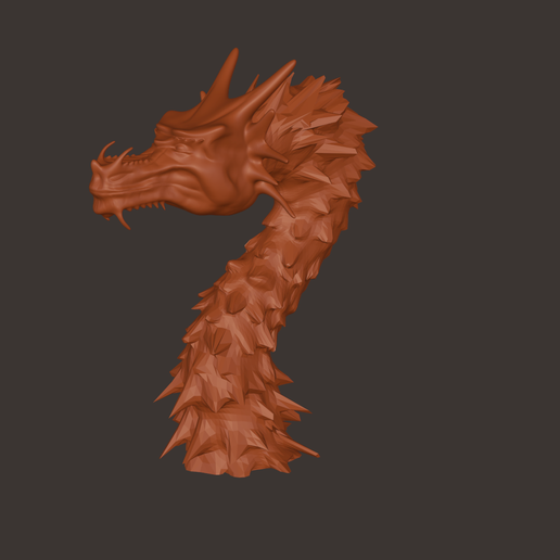 Dragon Head 3D model