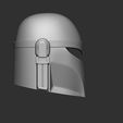 MandoFlower2.jpg Mandalorian Condor Helmet 3d digital download / Mandalorian Helmet