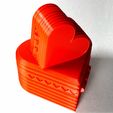 IMG_9174.jpg Decorative Valentines Day Heart Box w/Print-In-Place Hinges | Heart Shaped Gift Box