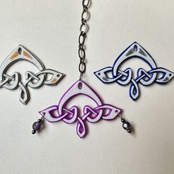 Celtic-pendants.jpg STL file Celtic Knotwork Pendant・3D printer design to download