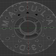 S_MSpool_1.png Bobine réutilisable conçue pour le filament écologique de Smart Materials 3D.