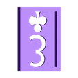 BlockClubs03.stl Player Card Tiles with Transforming Box