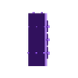 MHB04F-MG- Mecha Hangar Bay 04 MG v1.2 Fixture-wall-0.stl -MHB04F2 - Mecha Hangar Bay 04 Hangar Fixture for MG 3D printing FILE