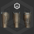 CAN.png STL file SHIN GUARDS DEADPOOL COSPLAY - STL・3D printer model to download