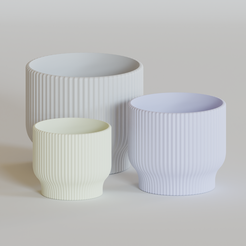 007.png STL-Datei Das Nest der Natur: Der perfekte Blumentopf・3D-druckbare Vorlage zum herunterladen