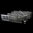 Chain-Link-Fences-1.jpg Industrial Chain Link Fences And Watch Towers For Sci Fi/Industrial Tabletop Terrain And Dioramas