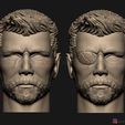 09.jpg Thor Head - Chris Hemsworth - Avenger - Infinity War 3D print model