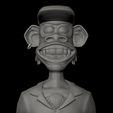 frente.jpg Bored Ape Yacht Club NFT - monkey - 3D Printing Model
