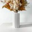 untitled-2112.jpg The Unda Vase, Modern and Unique Home Decor for Dried and Preserved Flower Arrangement  | STL File
