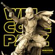 041321-Star-Wars-Mando-Promo-Post-07.jpg Mandalorian Sculpture - Star Wars 3D Models - Tested and Ready for 3D printing
