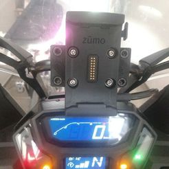 IMG_20181228_180909131.jpg Archivo 3D gratis Compatibilidad de Garmin Zumo con Honda CRF1000 Africa Twin・Plan imprimible en 3D para descargar