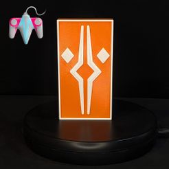 1.jpg Ahsoka Fulcrum Plaque Wall/Shelf Decor
