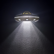 p2.png Alien UFO Wall Light Spaceship - Creative STL