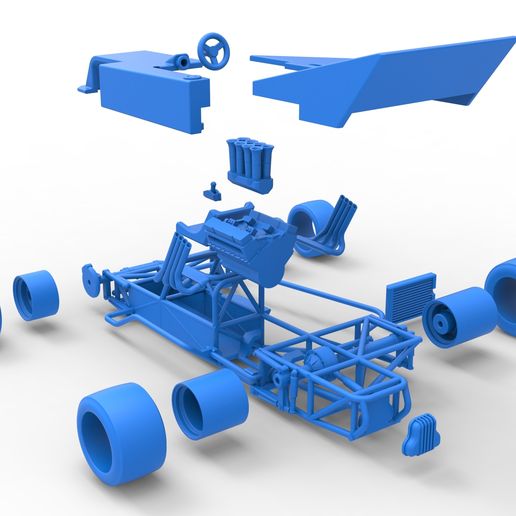 80.jpg Diecast Supermodified rear engine race car Version 2 Scale 1:25