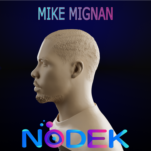 MIKE-MIGNAN-PERFIL.png Bust of Mike Maignan - The Keeper of Milan
