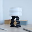 7.jpg STL file Wave Table Lamp・3D printing idea to download, alessiopilodesign