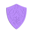 TapaEscudo.stl Shield Zelda case Nintendo Switch cartridges
