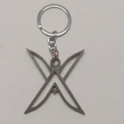 20230318_212008.jpg Free STL file Key ring evening of the year・3D printing template to download