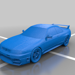 r33_all.png Fichier STL gratuit Nissan Skyline GT-R R33・Design imprimable en 3D à télécharger