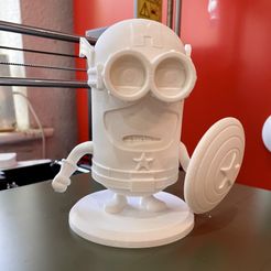 IMG_1902.jpeg 3D file Cpt. Minion STL・Template to download and 3D print