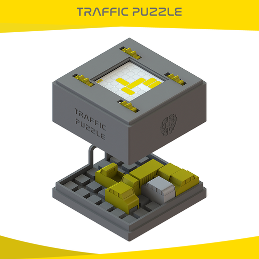 TP_01.png Download STL file TRAFFIC PUZZLE • 3D printing model, onlojik