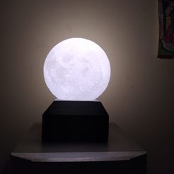 Moon Lamp by Kx, Download free STL model
