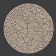CrackedGround-01.png Basic Cracked Ground (25mm Base)