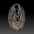 03.png Easter ornament 03 - FDM, Resin, dual material variant included