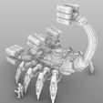 MissileScorp-8.jpg 6/8mm Scale ScorpionMech With All KS Stretch Goals