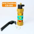 DSCF1347.jpg M-84 stylized flashbang grenade | CS-GO grenade prop