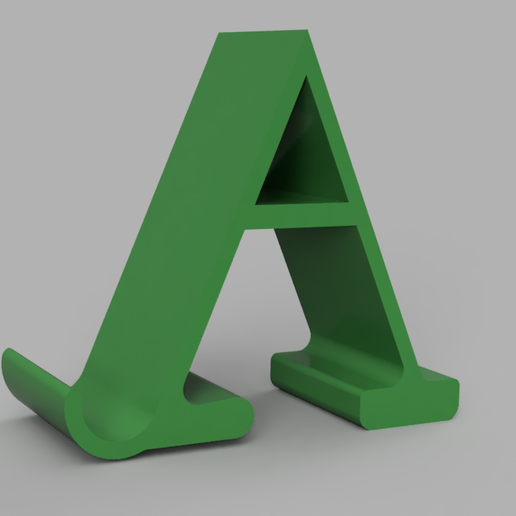 Alphabet Series Phone Stand – A Edition