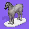 14cfe329c706f9600ba04708c3e43a52_display_large.jpg Archivo STL gratis Caballo・Objeto imprimible en 3D para descargar