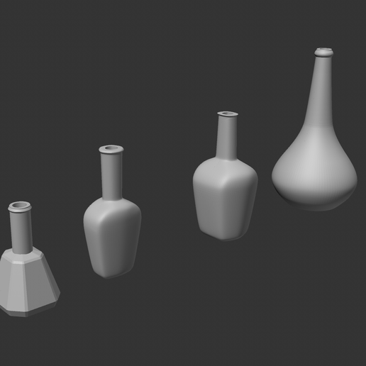 Skyrim- Potion Bottle Set