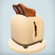 Screenshot-2025-10-21-at-16.09.36.png Tostadora Triste y Enfadada Dejando Caer la Tostada Quemada STL Divertido Modelo de Impresión 3D Decoración de Cocina y Figurita de Dibujos Animados
