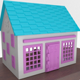 Capture d’écran 2017-04-12 à 13.50.43.png Free STL file Small Playhouse・3D printer model to download