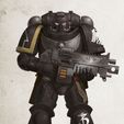 thumb.jpg Raven Guard Space Marine Icon Moulded 'Hard Transfer'