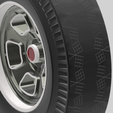 3.png 148 Wheel and Vintage Slick for 1/24 scale autos and dioramas