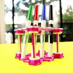pens.jpg Free STL file Pen organizer - Pen organizer - Pen organizer・3D printing design to download