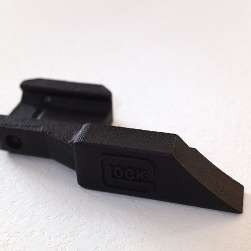 Thumb rest for Glock 3D model