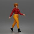 3DG-0001.jpg Walking pose highlights outfit design showing energy movement and character