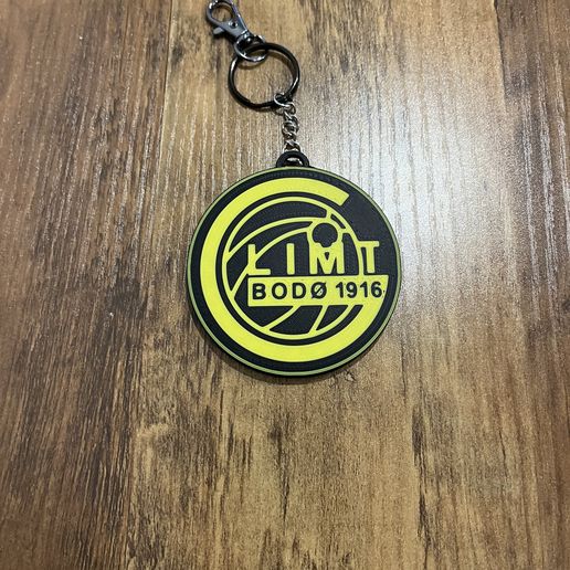 keychain inspired by Bodø Glimt 1916