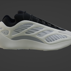 3D model Nike Air Force 1 Louis Vuitton Colour Pack VR / AR / low-poly