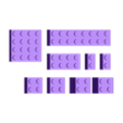 castle-bricks.stl Modular castle kit - Lego compatible