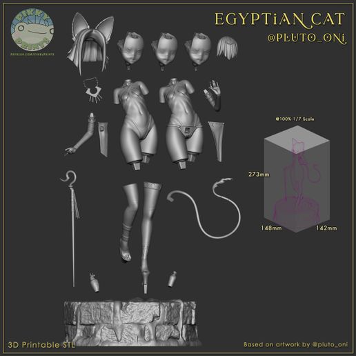 CatParts.jpg Egyptian Cat - @pluto_oni OC