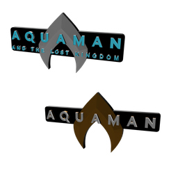 bitmap.png Archivo STL LOGOTIPO/SIGNO 3D MULTICOLOR - Aquaman 1 & 2・Plan para descargar y imprimir en 3D