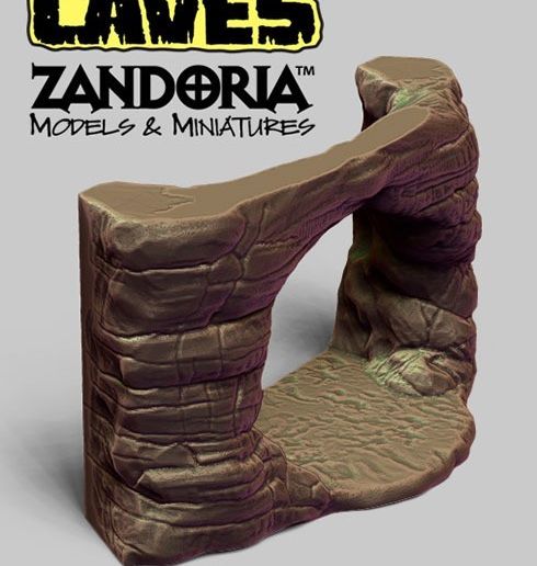 Caves_Entrance_B6.jpg Caves, Modular terrain for Tabletop Games
