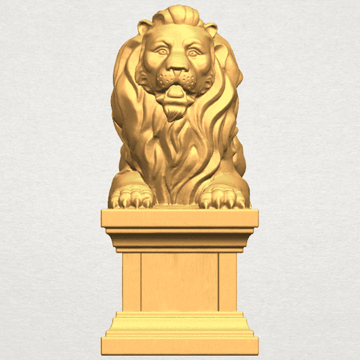 Lion 04 3D model